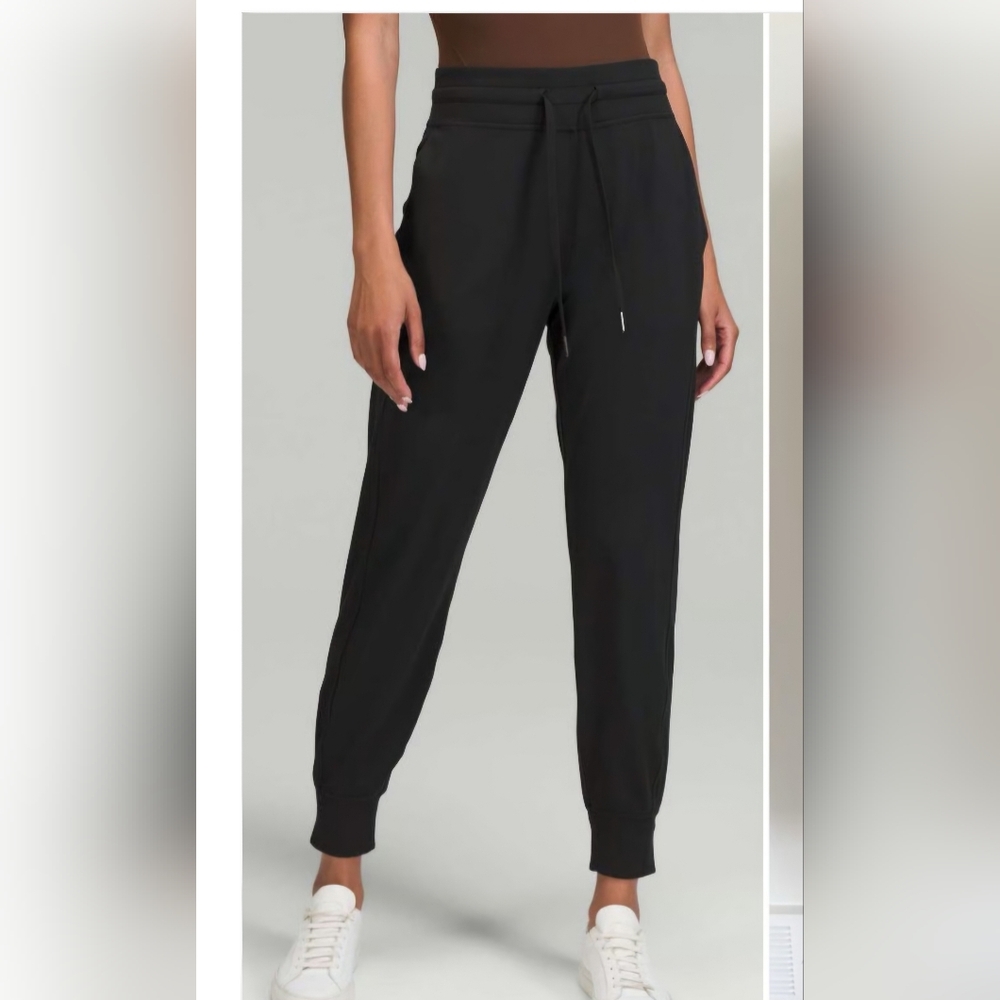 Lululemon Ready To Rulu Black Jogger Sweatpants Pants Sz 4
